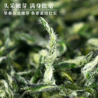 一杯香茶叶绿茶苏州洞庭碧螺春特级100g2024新茶明前散装礼盒自己喝