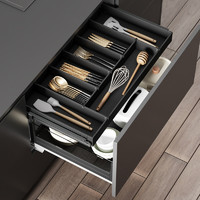 米司库厨房橱柜超薄工具抽餐具分类收纳抽屉洗碗机上工具拉篮餐盒