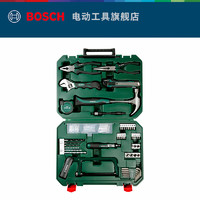 BOSCH 博世 家用五金工具套装家用111件套多功能五金工具箱
