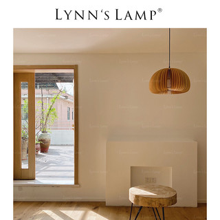 立意 Lynn\'s 立意 日式实木吊灯餐厅Vintage复古客厅卧室北欧设计师灯