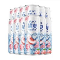 RIO 锐澳 清爽气泡果酒 春见白桃 300ml*12罐