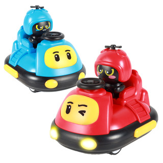 颂尼 儿童电动遥控车玩具双人对战碰碰车汽车男孩跑跑漂移卡丁车赛车