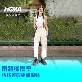 HOKA ONE ONE女款夏季邦代8公路跑鞋BONDI 8轻盈缓震回弹舒适防滑 黑色 / 黑色-宽版 38.5