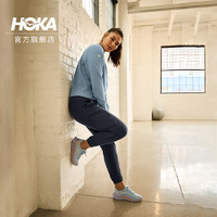 HOKA ONE ONE女款夏季卡瓦纳公路跑步鞋KAWANA减震平衡回弹百搭 云雾灰/冰流蓝 38