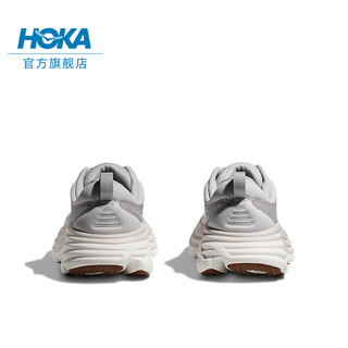 HOKA ONE ONE女款夏季邦代8公路跑鞋BONDI 8轻盈缓震回弹舒适防滑 【】月岩灰/云雾灰 （4月1日 10点发售） 38.5