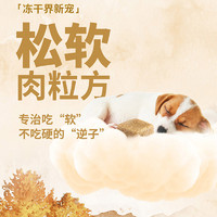 RANOVA 朗诺 犬用冻干零食幼犬成犬金毛训狗训练奖励冻干犬元食牧场60g*1