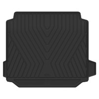 3W 适用于宝马X5尾箱垫TPE汽车后备箱高边防水垫子专车定制19-22款+防护毯