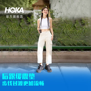 HOKA ONE ONE女款夏季邦代8公路跑鞋BONDI 8轻盈缓震回弹舒适防滑 流沙色/蛋酒色(拍大半码) 4.1 限量补货 38.5