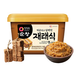 清净园 传统生大酱500g韩国进口韩式大酱汤专用海带汤黄豆酱调味料