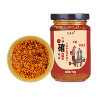 芝麻妞 调味品 辣椒酱 农家风味下饭菜芝麻摧辣椒 拌饭拌面酱 香辣味240g