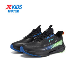 XTEP 特步 冬新款皮面运动鞋中大儿童防水防滑跑鞋677415114033
