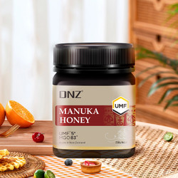 DNZ 新西兰原装进口麦卢卡蜂蜜UMF5+250g纯正蜂蜜天然蜂蜜成熟蜂蜜