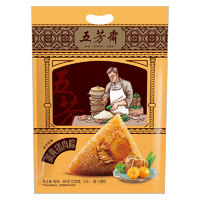 88VIP：五芳斋 粽子真空蛋黄猪肉粽100克*6只方便速食端午嘉兴特产咸粽子