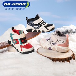 DR.KONG 江博士 童鞋 冬季16个月以上男女儿童透气加绒学步鞋运动鞋