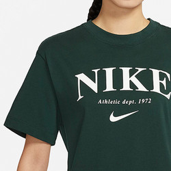 NIKE 耐克 官方正品夏季女子运动休闲透气简约连衣裙DX6312-397