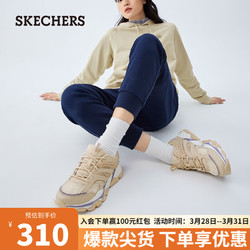 SKECHERS 斯凯奇 复古时尚运动鞋117308 自然色/多彩色/NTMT 35.5