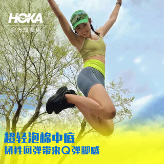 HOKA ONE ONE女款夏季邦代8公路跑鞋BONDI 8轻盈缓震回弹舒适防滑 黑色/黑色（拍大半码） 39