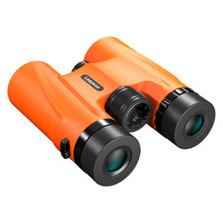 leaysoo 雷龙 8X32橙色高清高倍微光可视非红外便携防双筒望远镜户外探险演唱会