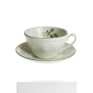 【】WEDGWOOD欢愉假日杯碟组陶瓷咖啡杯高档精致英式茶具