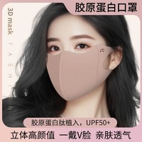 YANXUAN 网易严选 舒美佳防晒口罩UPF50+胶原蛋白护眼角