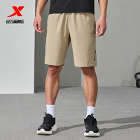 XTEP 特步 吸湿速干短裤男2024夏季新款跑步运动裤训练健身裤透气五分裤