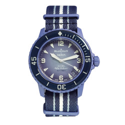 swatch斯沃琪新品斯沃琪联名宝珀五大洋五十噚系列瑞士机械男女表大