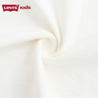 Levi's李维斯童装24夏季儿童美式复古短袖polo衫男童纯 糖果白 160/80(XL)