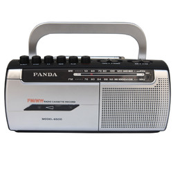 PANDA 熊猫 6500录音机磁带机老式怀旧单放卡带随身听收录播放器学生磁带