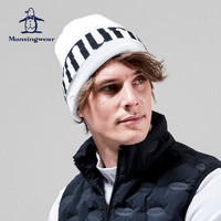 Munsingwear 万星威 男士秋冬高尔夫保暖休闲时尚护耳针织毛线帽