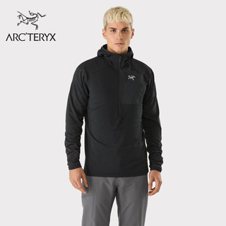 ARC'TERYX 始祖鸟 ARC’TERYX始祖鸟 DELTA 1/2  保暖 男子 抓绒衫 Black/黑色 S