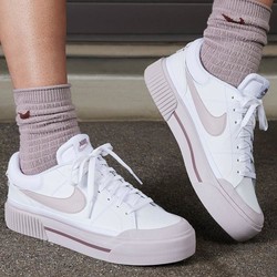 NIKE 耐克 COURT LEGACY LIFT 厚底增高耐磨 女子运动鞋