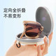  mikibobo 墨镜新款 男款女款 太阳镜 驾驶出行 日夜两用防强光可折叠便携式 茶色　