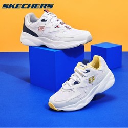 SKECHERS 斯凯奇 官方旗舰女鞋2022夏季复古厚底休闲运动鞋老爹鞋女