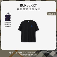 博柏利（BURBERRY）女装 棉质 T 恤衫80849731 XXS 黑色80849731