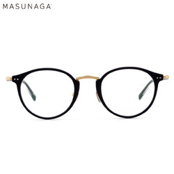 masunaga ZEISS 蔡司 1.60折射率佳瑞防蓝光镜片2片+配MASUNAGA增永板材眼镜全框架