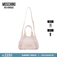 MOSCHINO Love Moschino24春夏女士Love Moschino绗缝手提包单肩包 粉色 U