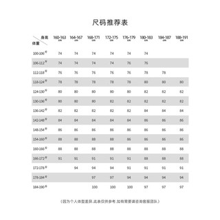 报喜鸟 西裤男裤全羊毛可机洗商务休闲西裤轻薄长裤子 雾霾蓝 180/86