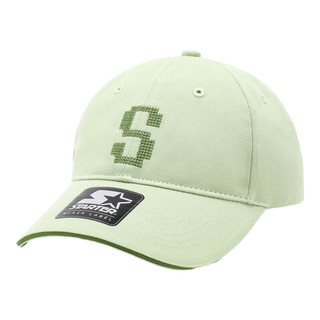 STARTER【明星同款】  棒球帽潮流字母经典S帽子时尚百搭鸭舌帽 浅绿色 像素风 均码