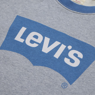 Levi's李维斯20春季男士圆领卫衣休闲印花上衣