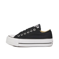 CONVERSE 匡威 All Star Lift女经典厚底鞋低帮帆布鞋560250C 黑色 38码