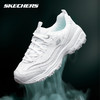 SKECHERS 斯凯奇 女鞋小白鞋时尚厚底增高熊猫鞋休闲老爹鞋 11959-WHT 38