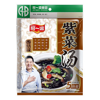 Ayibo 阿一波 紫菜汤  香菇味  60g