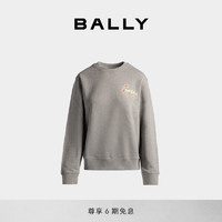 BALLY巴利24春夏灰色棉质女士套头衫6308283 灰色 XS