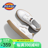 Dickies 帝客 休闲鞋男鞋春夏季2024时尚鞋子男潮流德训鞋百搭低帮板鞋 米色 42