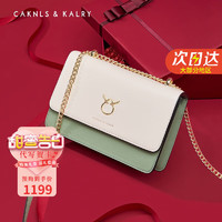 CAKNLS & KALRY CAKNLS KALRY CK轻奢包包女包单肩包女士斜挎包520情人节生日礼物送女友老婆 CK-99绿色 礼盒装