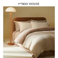 春焕新、家装季：MIDO HOUSE 铭都家居 铭都双面牛奶绒四件套秋冬拼色1.5/1.8m床单款