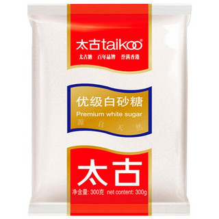 taikoo 太古 优级白砂糖300g 食糖 白糖厨房白糖 食糖 细砂糖 烘焙家用