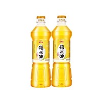 金龙鱼 优+稻米油700ML*2瓶组合装健康食用油便携小瓶装