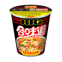 88VIP：NISSIN 日清食品 日清方便面大杯合味道赤豚骨浓汤风味代餐夜宵113g×1杯