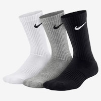 NIKE 耐克 官网运动袜瑜伽训练袜  SX7678-100 长筒